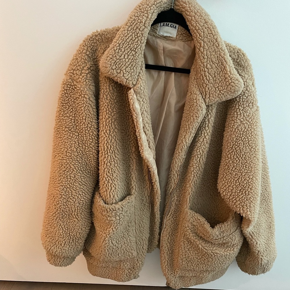 I Am Gia Sherpa Jacket